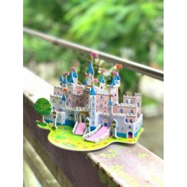 Bộ ghép hình 3D mẫu lâu đài