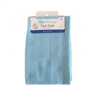 Khăn tắm mềm mịn 100% cotton - màu xanh