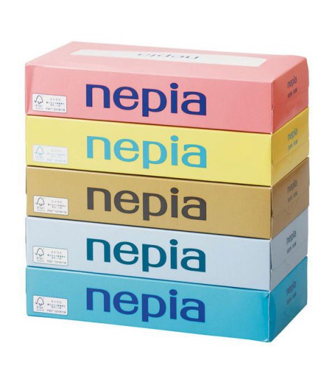 Set 5 hộp giấy ăn 150 tờ Nepia