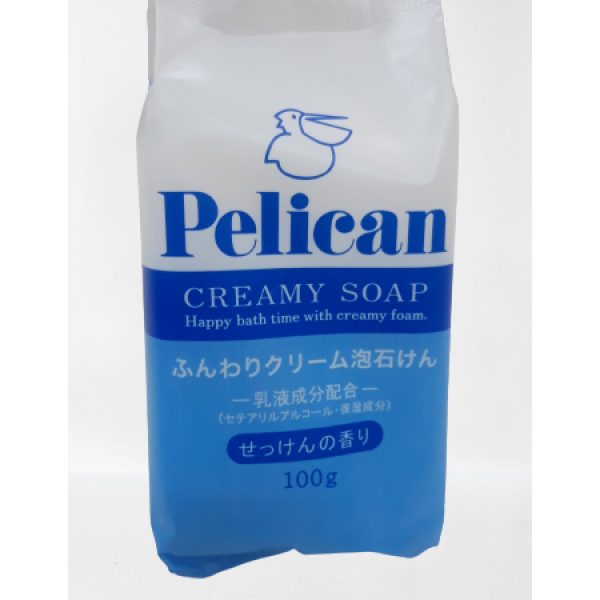 Xà phòng chiết xuất từ dầu cọ Pelican Creamy Soap 100gr