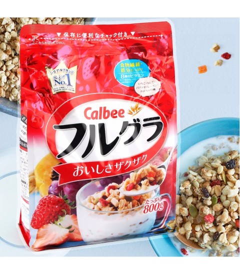 Ngũ cốc sấy khô Calbee Nhật Bản 800g